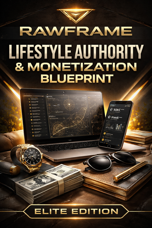 RAWFRAME - How to make money with AI-Generated Lifestyle content
