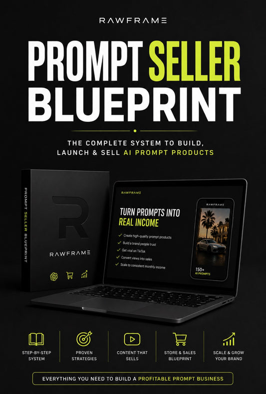 RAWFRAME — Prompt Seller Blueprint